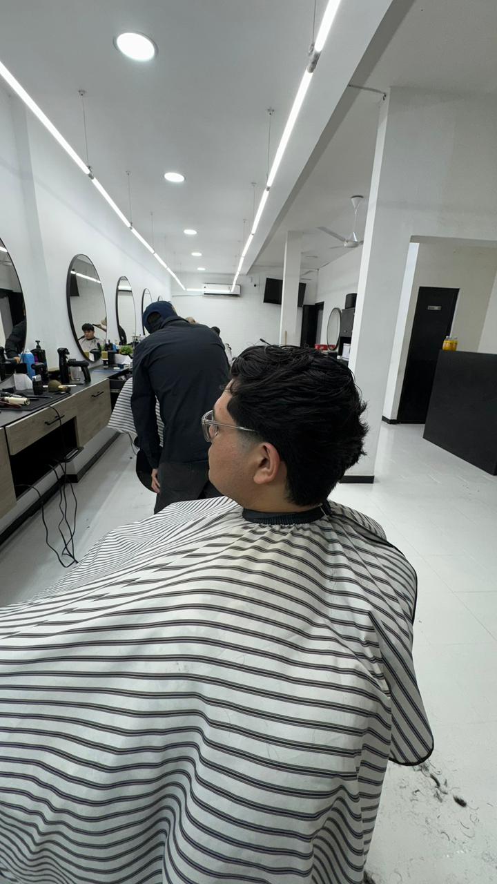 Interior de Barbería